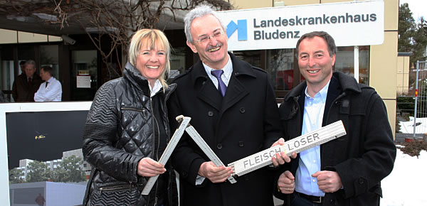 Spatenstich LKH Bludenz
