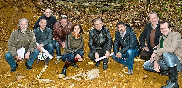 Schanzenanlage Tschagguns - Baubegehung