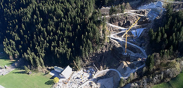Schanzenanlage Tschagguns - Baubegehung